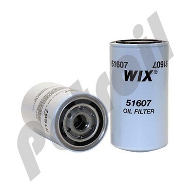 51607 Filtro Wix Aceite Roscado L1607 BT339 P558615 LF3349 W950/18  W950/16 W3976 ML3976