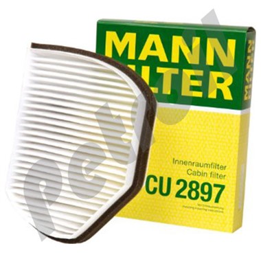 CU2897 Filtro Aire MANN tipo Panel Mercedes 2028300018 2028300318  Chrysler 05101438AA 05101439AA 24767