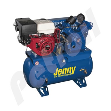 J11HGA-30T Compresor de Aire VehÃ­culo de Servicio Motor a Gasolina 11  Hp 24 CFM @ 100 psi 22.9 CFM @ 150 psi