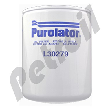 L30279 Filtro Aceite Purolator Roscado Caterpillar 3I1223 GMC  25014120 B105 P550947 LF3333SC LFP947 51810 PH3690