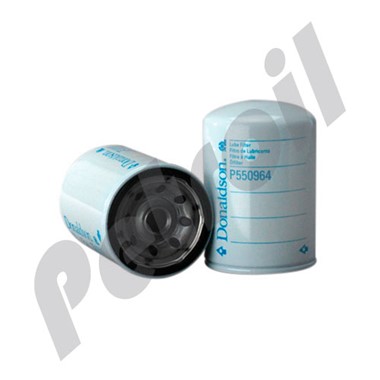 P550964 Donaldson Filtro Aceite Roscado Flujo Completo
