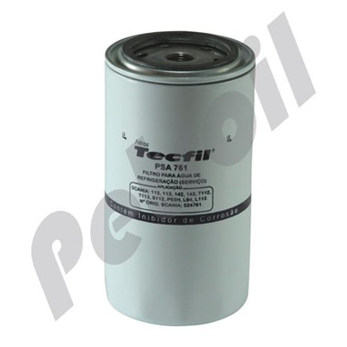 PSA761 Filtro para Refrigerante Tecfil Cummins 3100308 BTA WF2076  BW5076